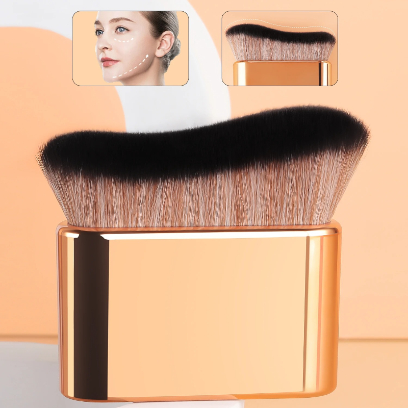 Beauty Home Makeup - 1 pennello per trucco portatile, pennello