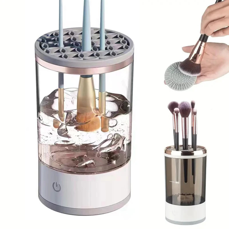 Beauty Home Makeup - Pulitore Automatico Elettrico per Pennelli da