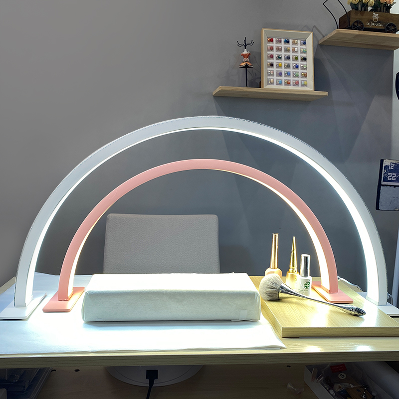 Led Ring Light - Lampada LED a Mezzaluna per Unghie,