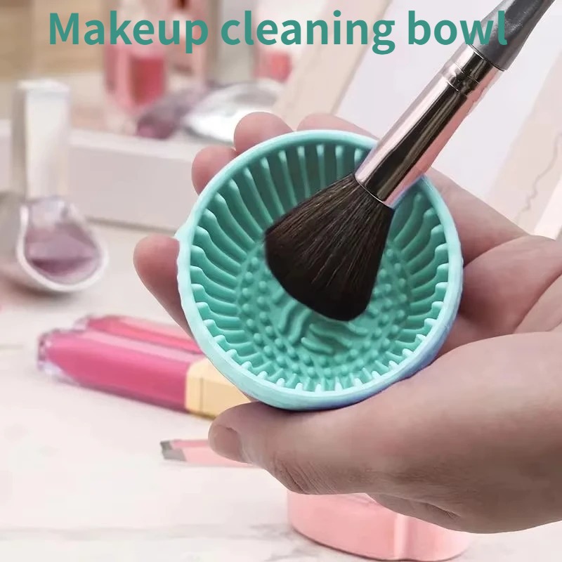 Beauty Home Makeup - Ciotola in Silicone Morbido per Pulizia
