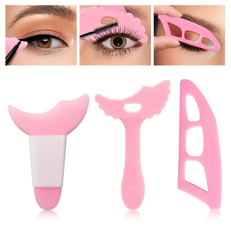 Beauty Makeup Drawing - 3 pezzi stencil per trucco occhi