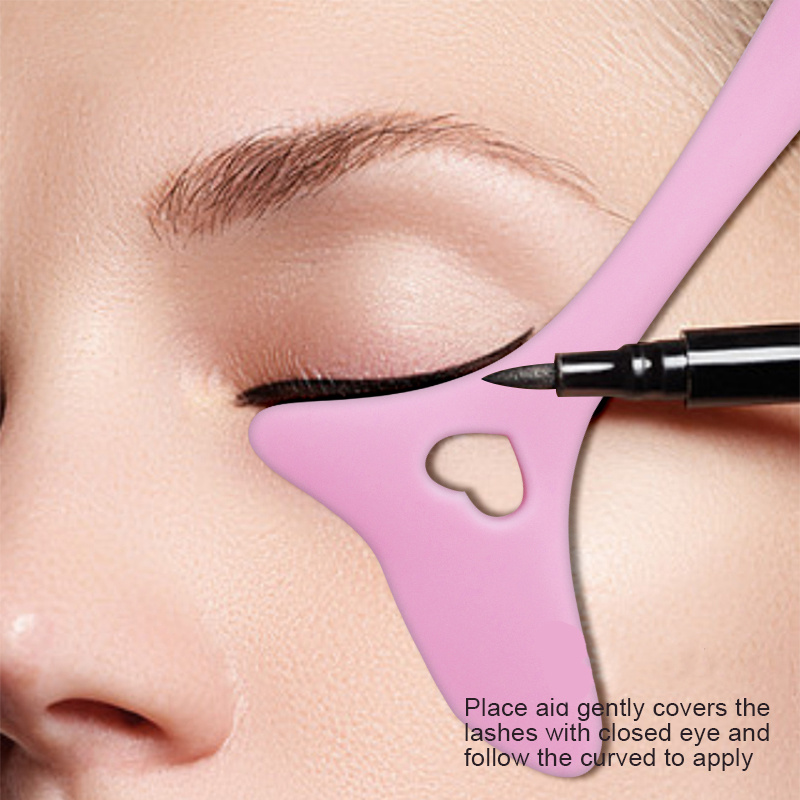 Beauty Makeup Drawing - Stencil per trucco eyeliner in silicone