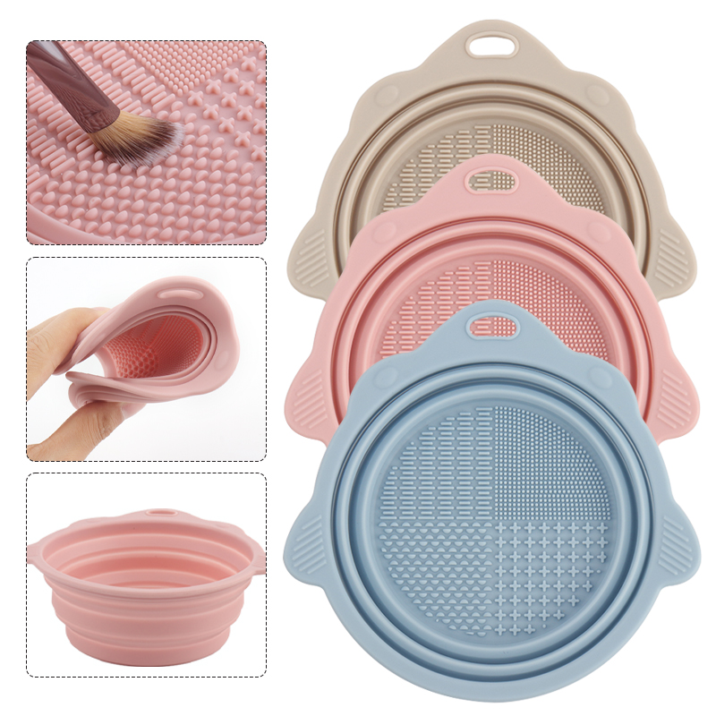 Beauty Home Makeup - Ciotola Pieghevole in Silicone per la
