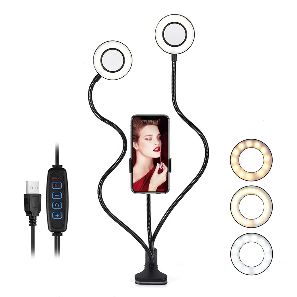 Led Ring Light - Doppia luce di riempimento ad anello