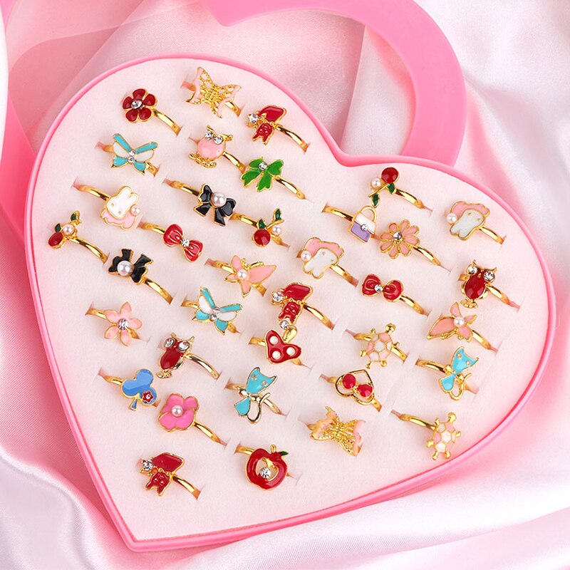 Beauty Makeup For Kids - Simpatici anelli regolabili per bambini ragazze