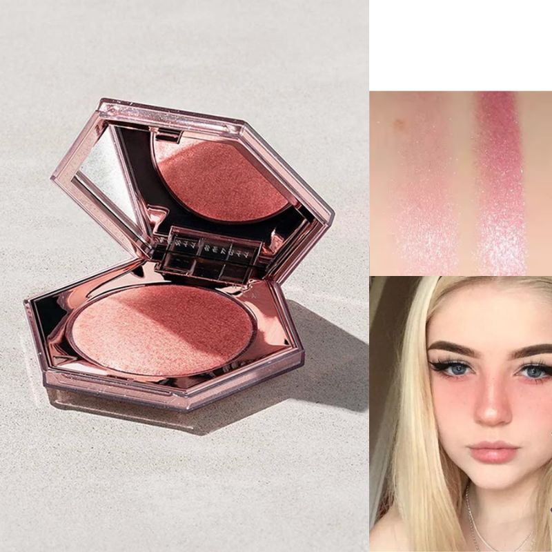 Fenty Beauty Makeup Highlighter - Polvere per evidenziare, tavolozza di evidenziatori