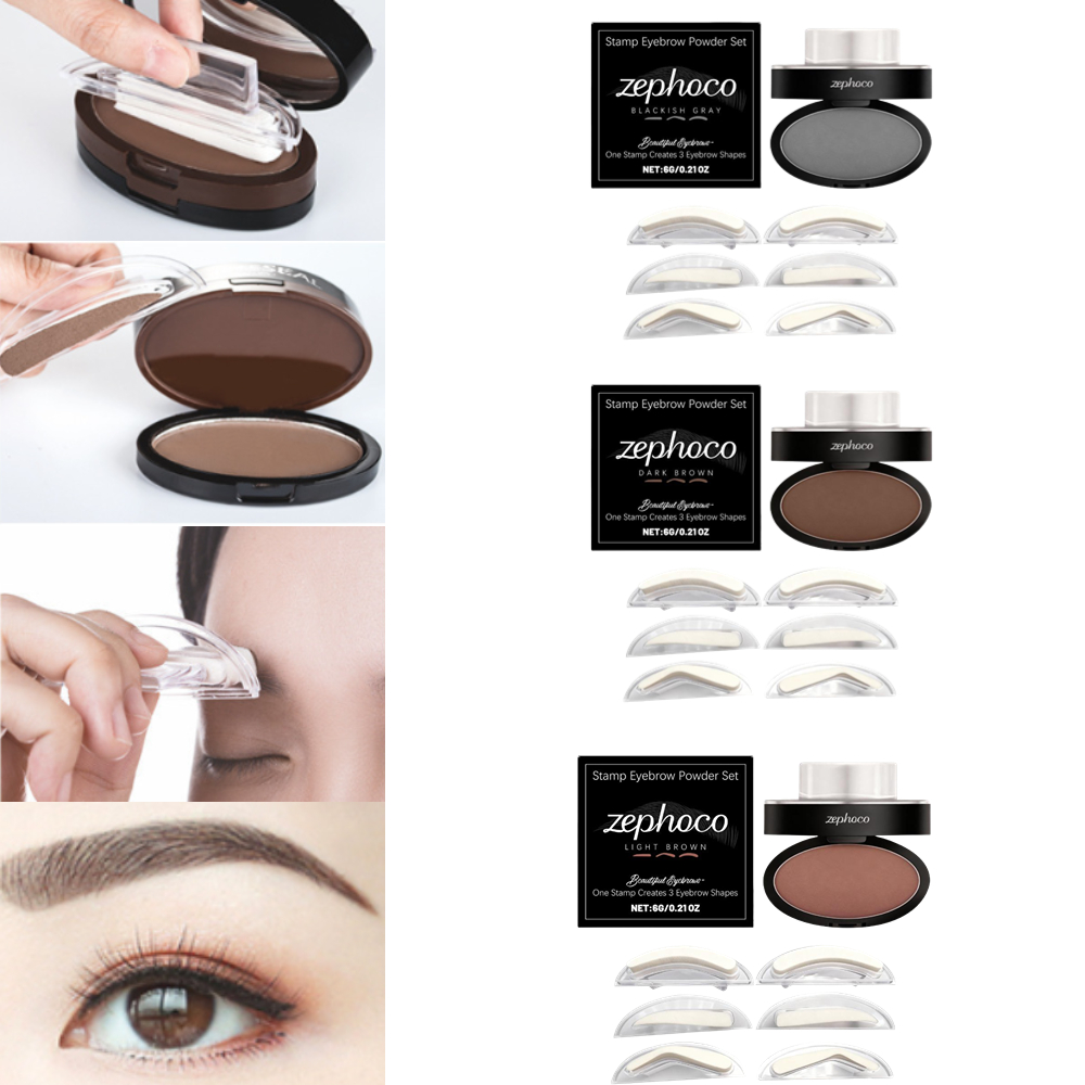 Beauty Mark Makeup - Kit Professionale per Sopracciglia con Polvere
