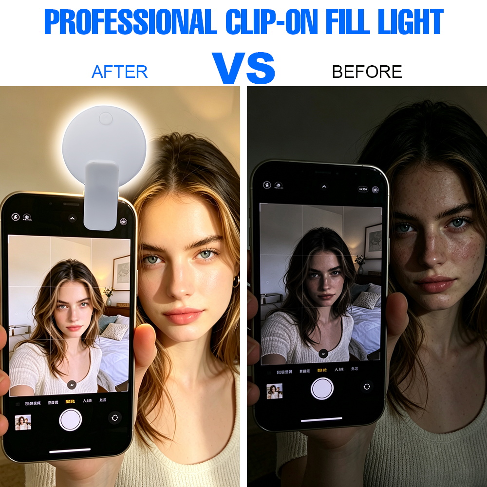 Luce di riempimento portatile  - Led Ring Light recensione e prezzo