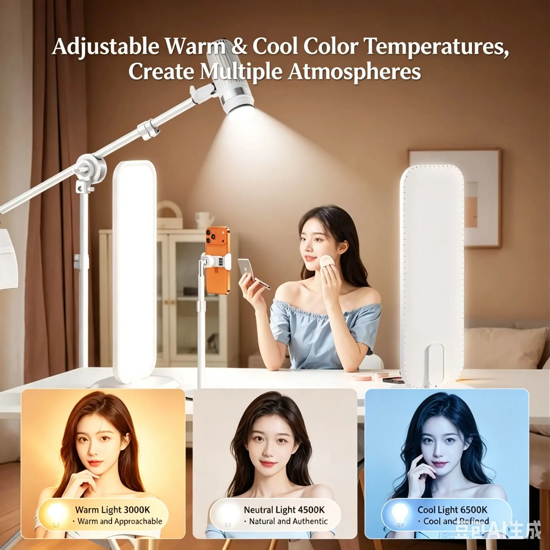 Lampada LED da Tavolo per Illu - Beauty Makeup Tiktok recensione e prezzo