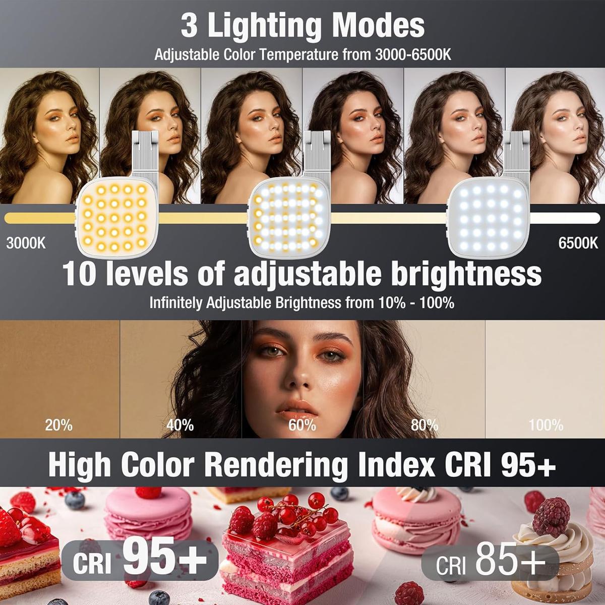 Pieghevole dimmabile riempire  - Led Ring Light recensione e prezzo