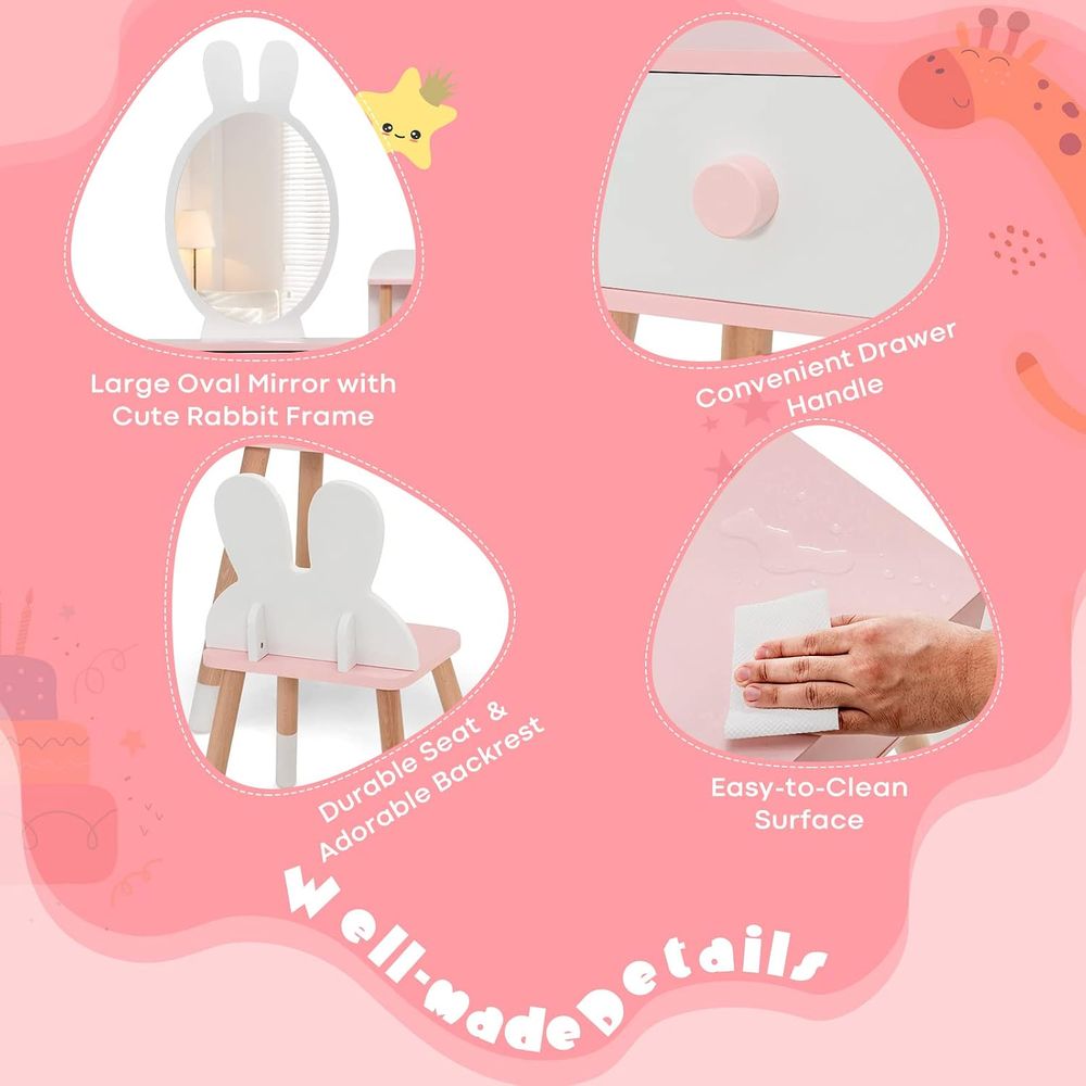 EY Kids Vanity, Set Tavolo e S - Beauty Makeup For Kids recensione e prezzo