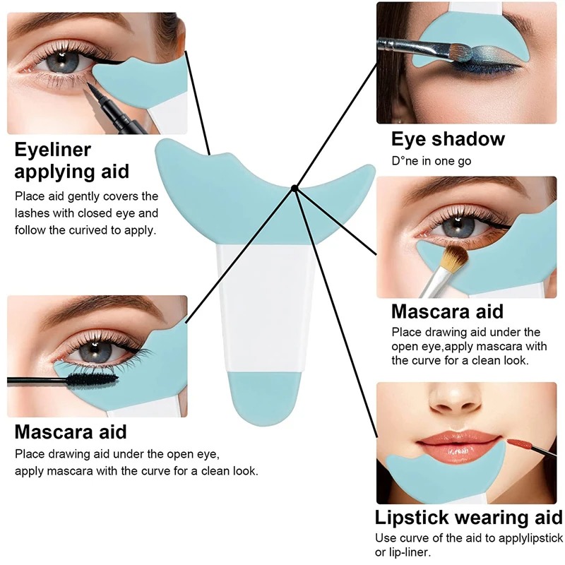 Stencil in silicone per eyelin - Beauty Makeup Drawing recensione e prezzo