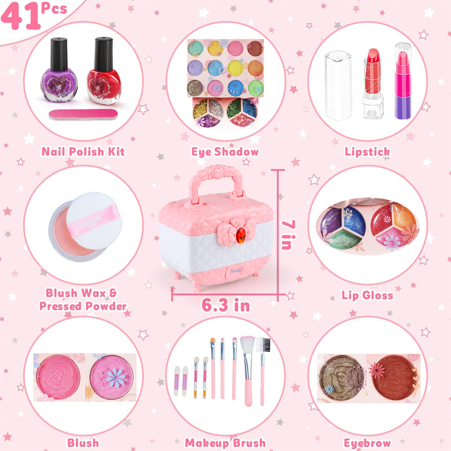 Kit di giocattoli per il trucc - Beauty Makeup For Kids recensione e prezzo