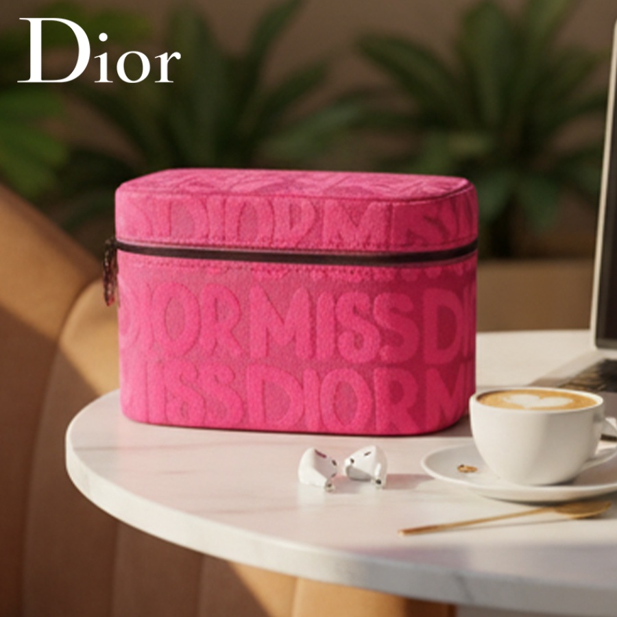 Borsa cosmetica rosa di Dior p - Beauty Makeup Dior recensione e prezzo