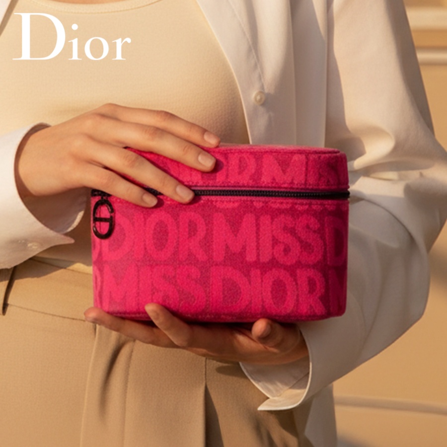 Borsa cosmetica rosa di Dior p - Beauty Makeup Dior recensione e prezzo