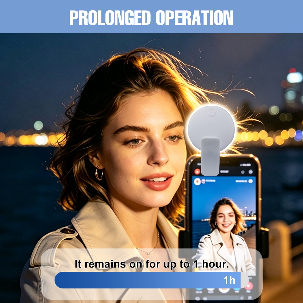 Luce LED a Clip per Selfie, 3  - Led Ring Light recensione e prezzo