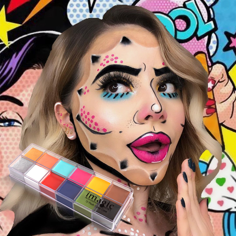 IMAGIC 12Colors Face Body Art  - Beauty Makeup Drawing recensione e prezzo