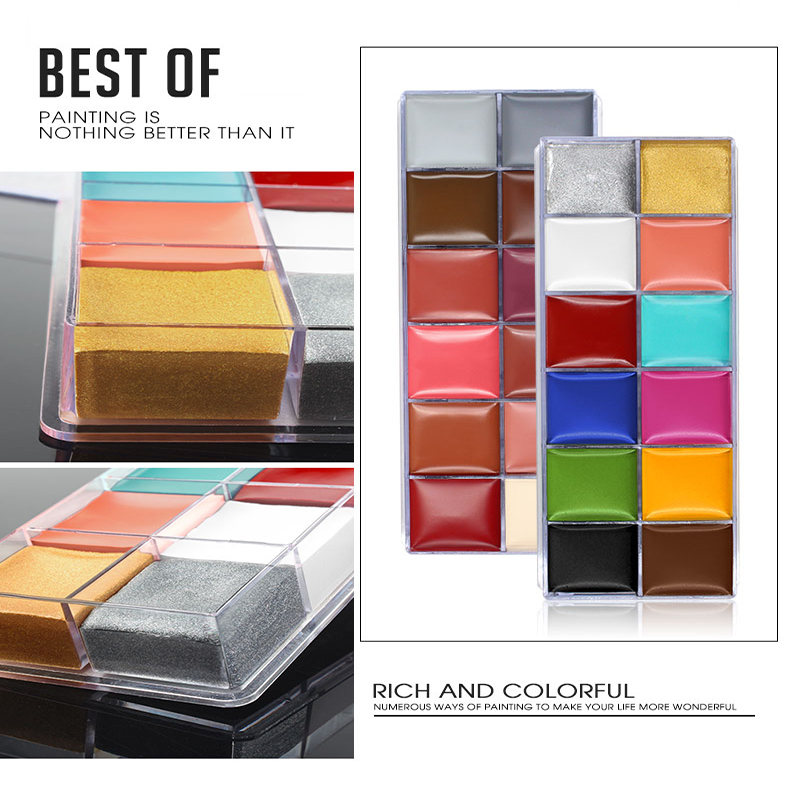 IMAGIC 12Colors Face Body Art  - Beauty Makeup Drawing recensione e prezzo