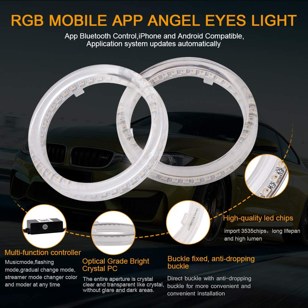 Niscarda Angel Eyes RGB multic - Led Ring Light recensione e prezzo