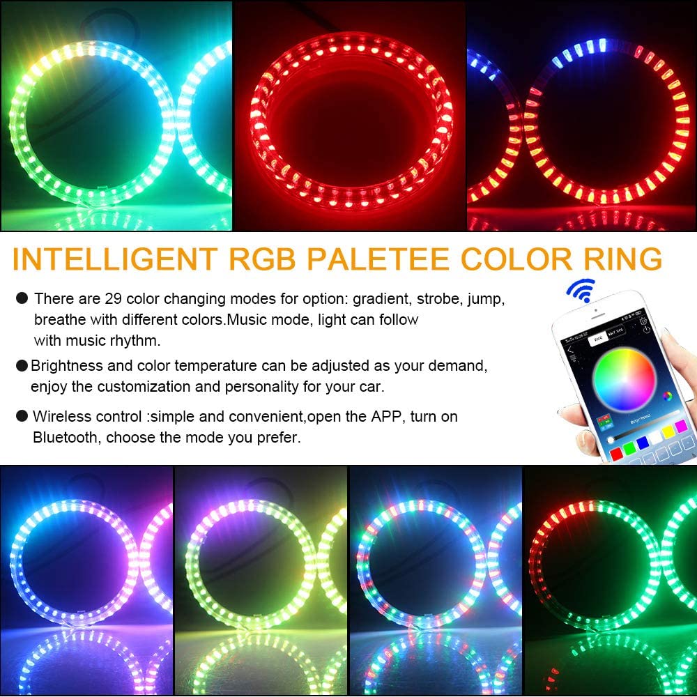 Niscarda Angel Eyes RGB multic - Led Ring Light recensione e prezzo