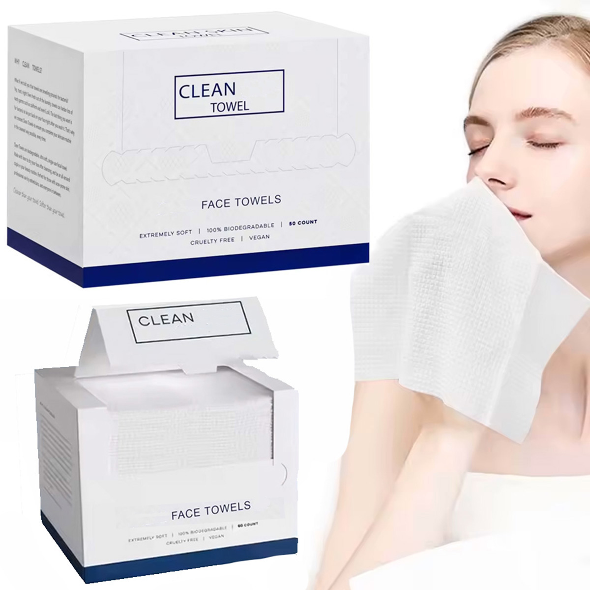 50 Pezzi/Scatola Salviette Mon - Beauty Makeup Salon recensione e prezzo