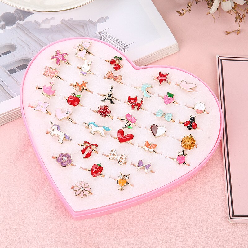 Simpatici anelli regolabili pe - Beauty Makeup For Kids recensione e prezzo